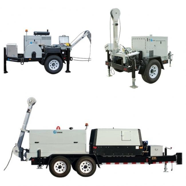 Durable and powerful cable pulling trailers from AMAC Equipment Limited in Richmond Hill, Ontario Durable and powerful cable pulling trailers from AMAC Equipment Limited in Richmond Hill, Ontario