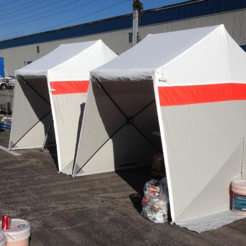 Work Tents To Bolster Convenience At Construction Sites